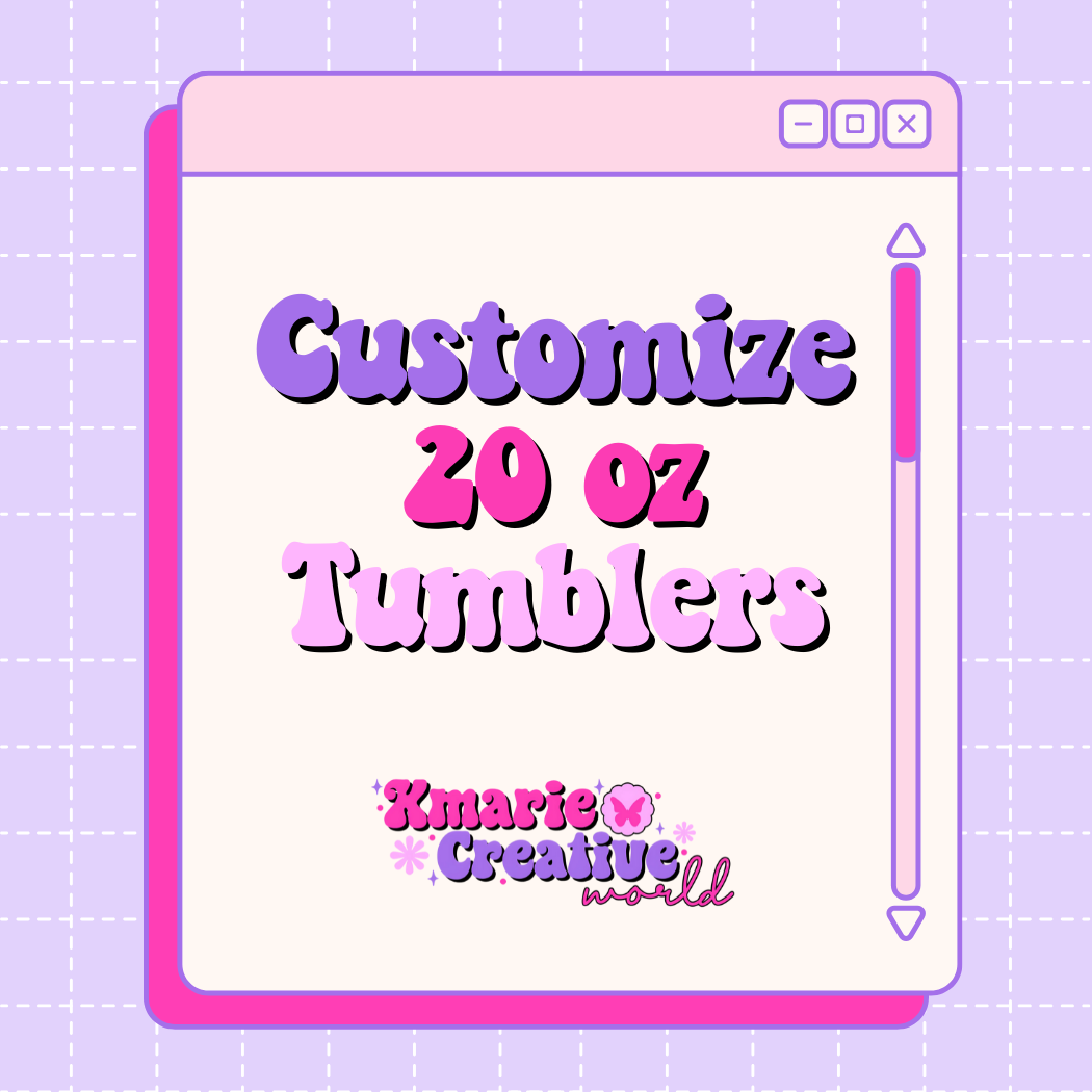 Custom 20oz Tumbler