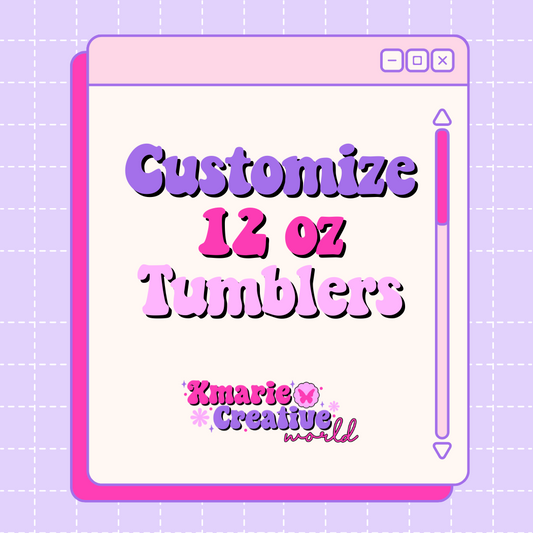 Custom 12oz Transitional Tumbler