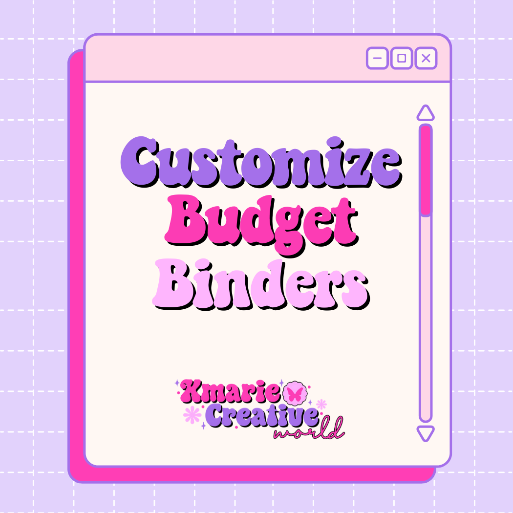 Custom Budget Binder