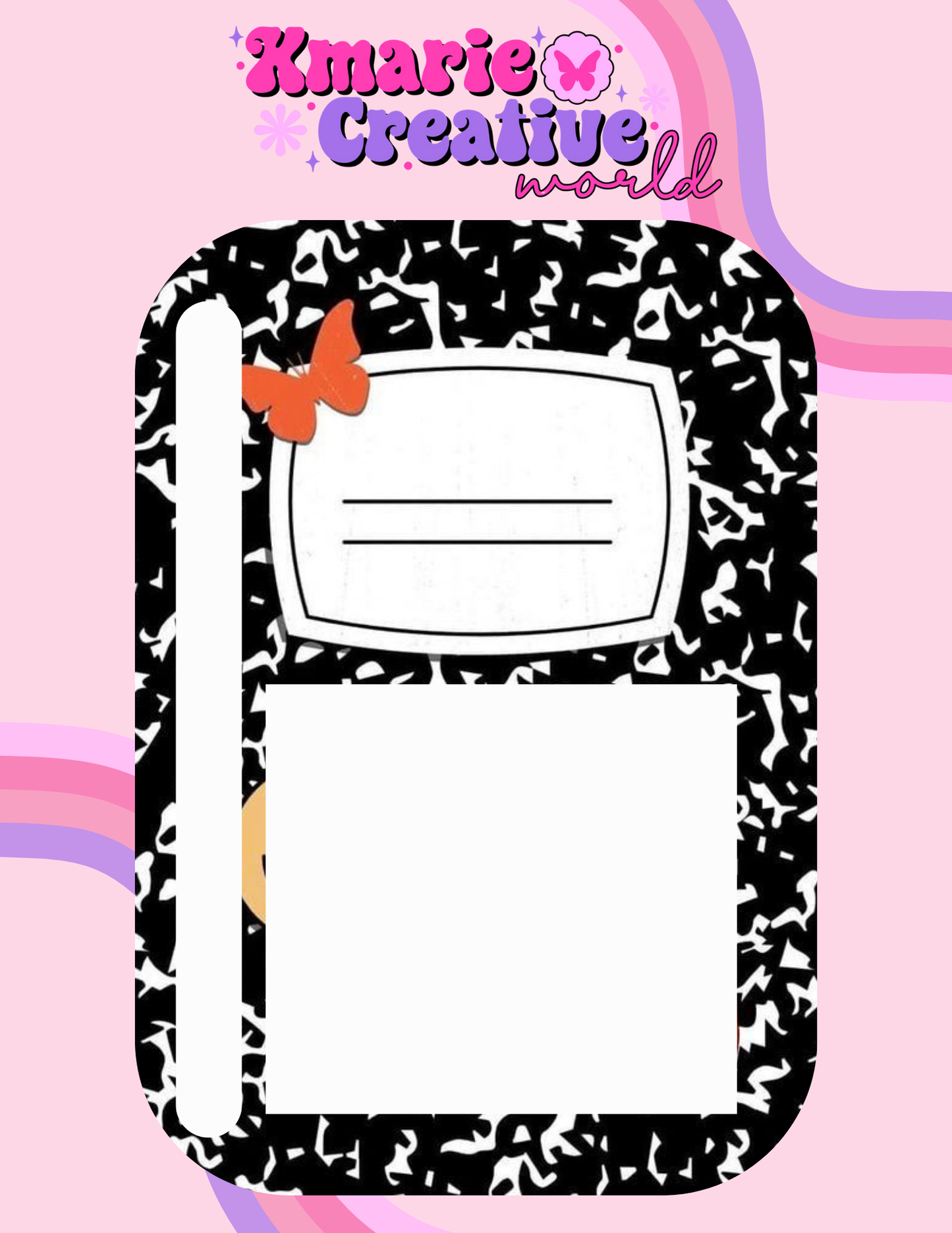 Pen & Sticky Note Holder