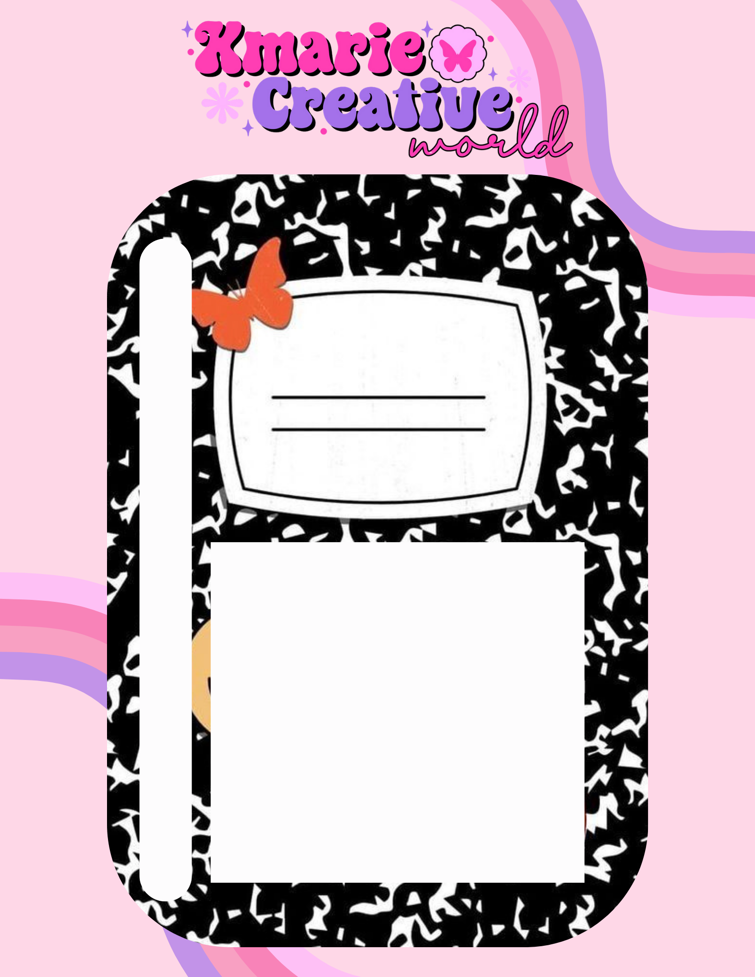 Pen & Sticky Note Holder