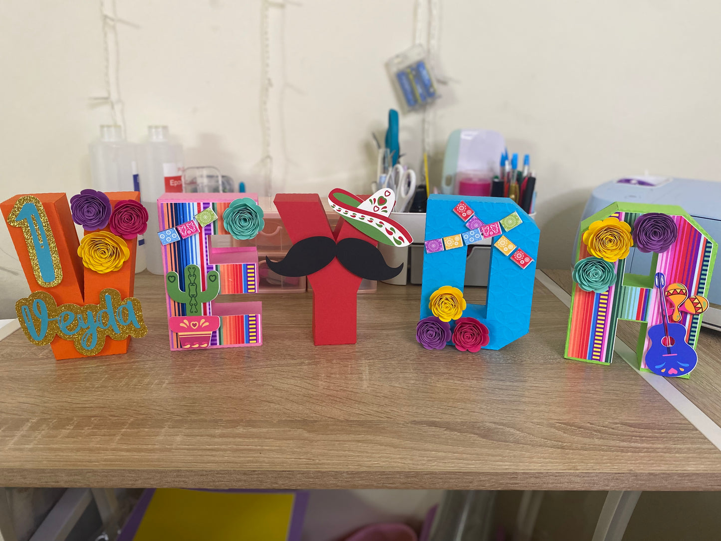3D Letters- 5 Letters